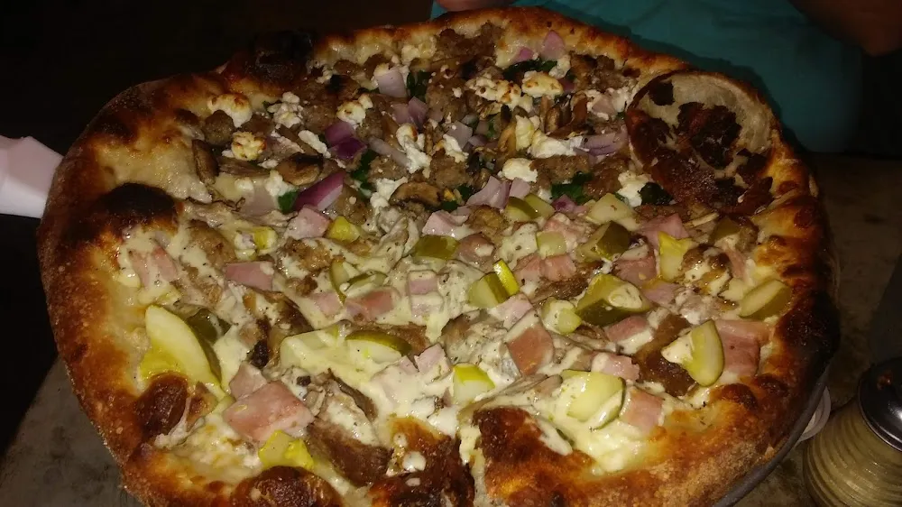 Half Pizzanut Half Cuban Pizza