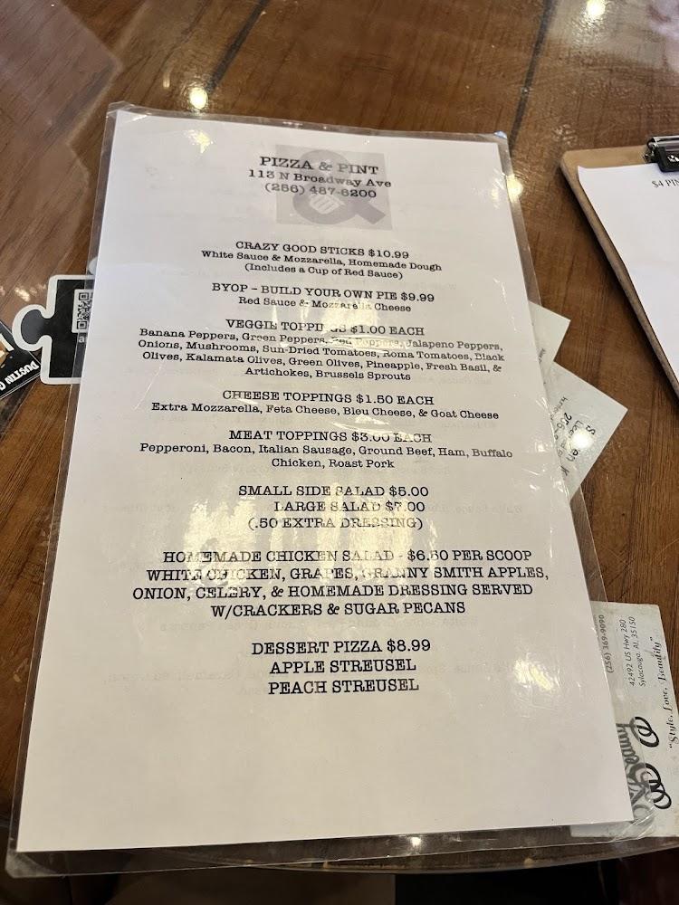 Pizza & Pint Menu image 4